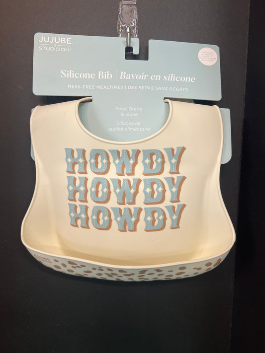 Jujube Silicone Bib