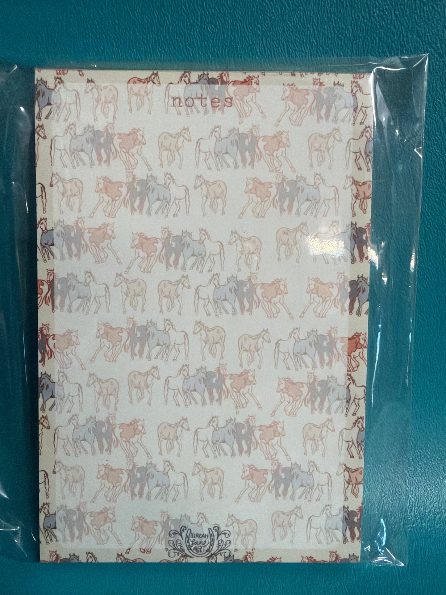 Tirzah Lane Wild Horses Notepad