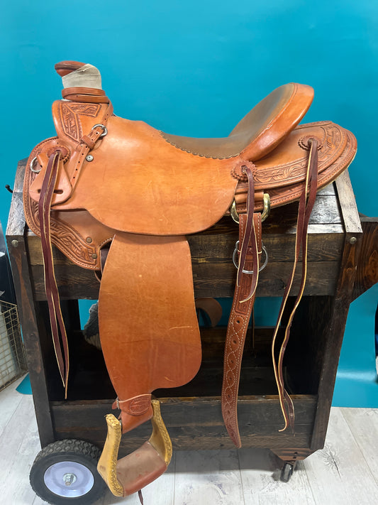 McCall Saddlery Roping Saddle