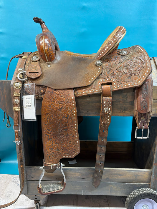 Robbie Phillips Barrel Saddle, 13
