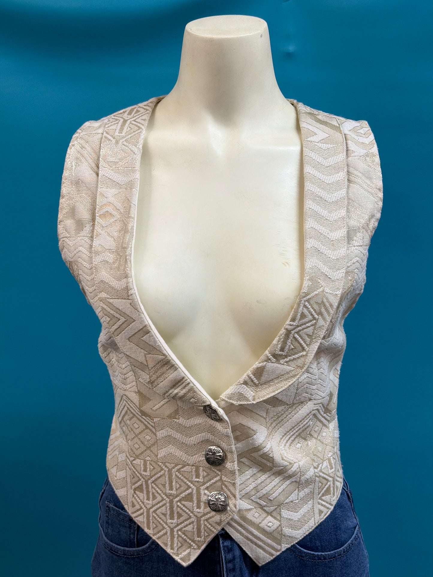 Gold Circle T Vest