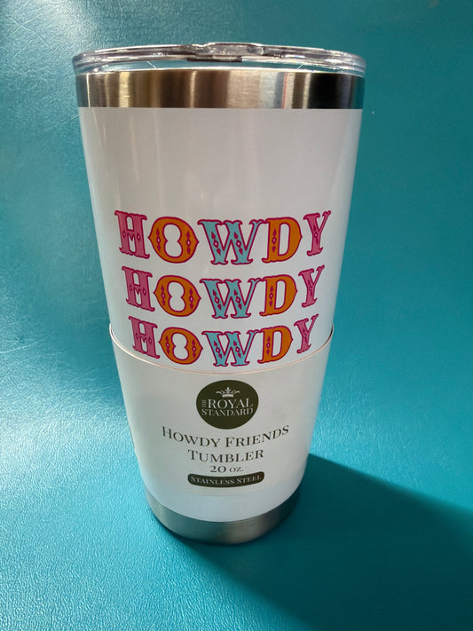 Royal Standard Howdy Tumbler, 20oz