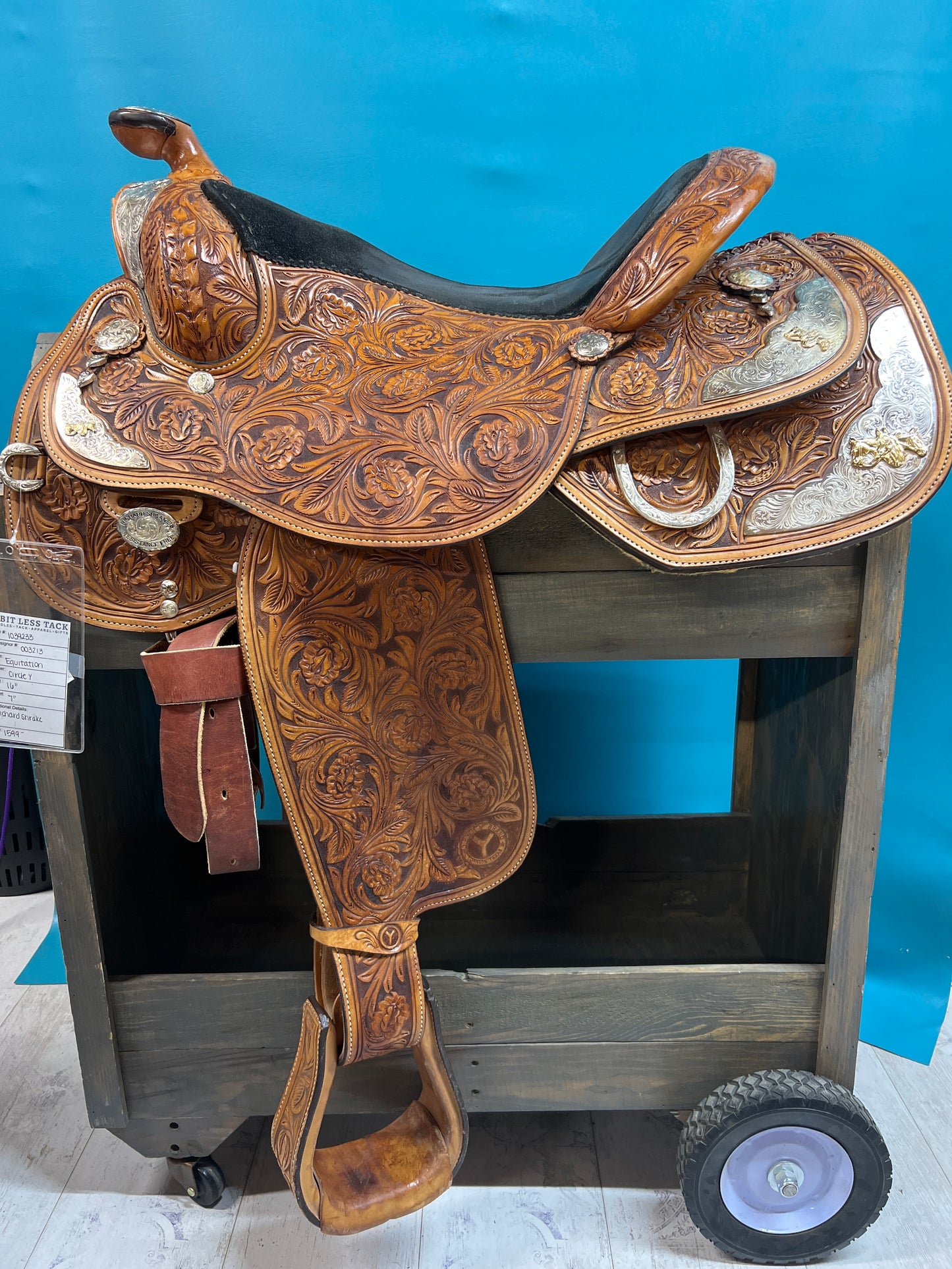 Circle Y Richard Shrake Equitation Saddle, 16"