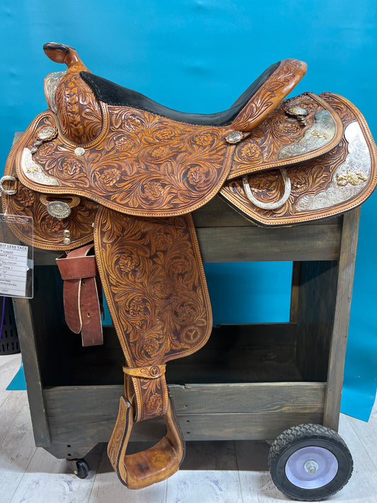 Circle Y Richard Shrake Equitation Saddle, 16"