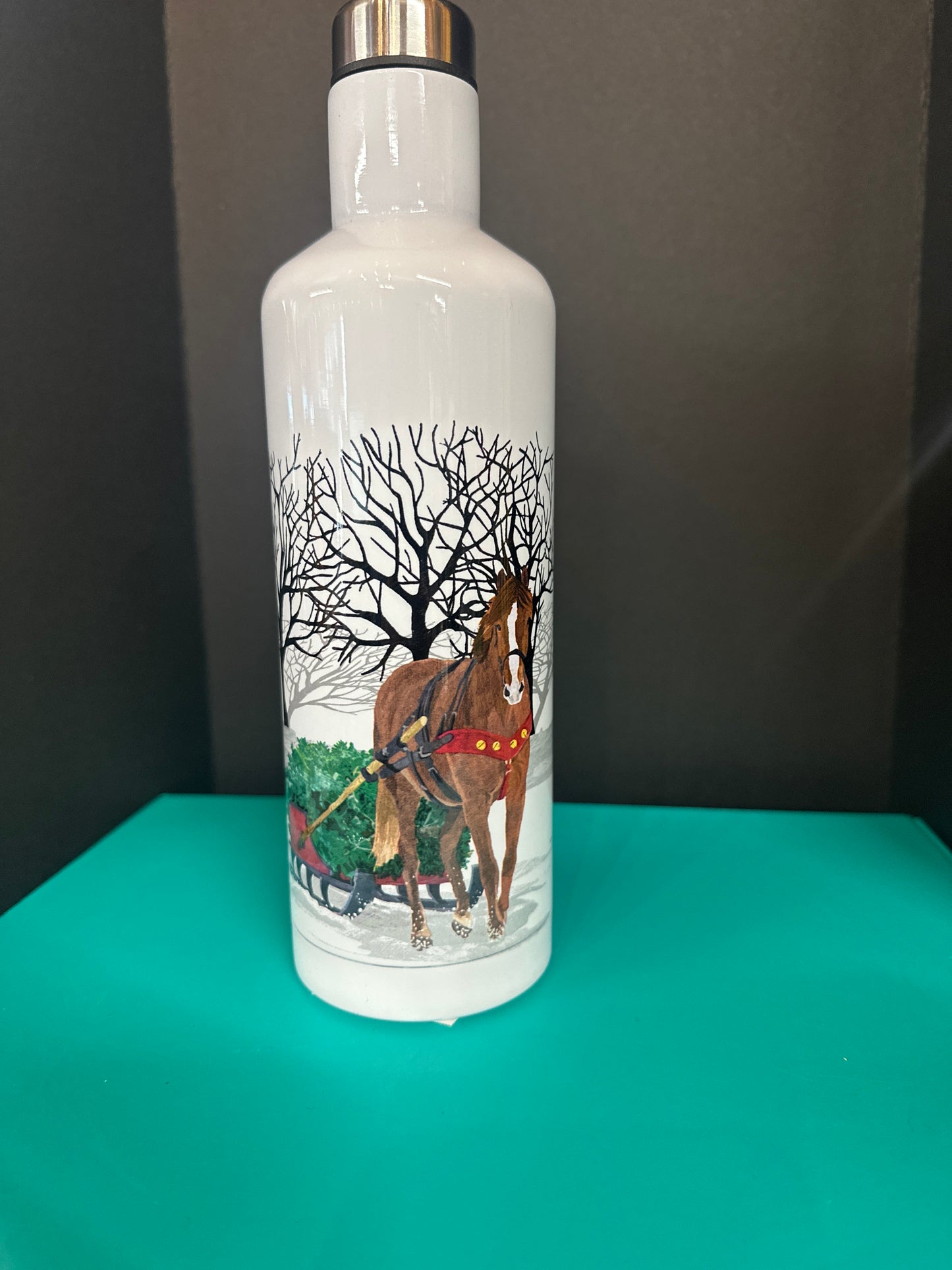 christmas water bottle