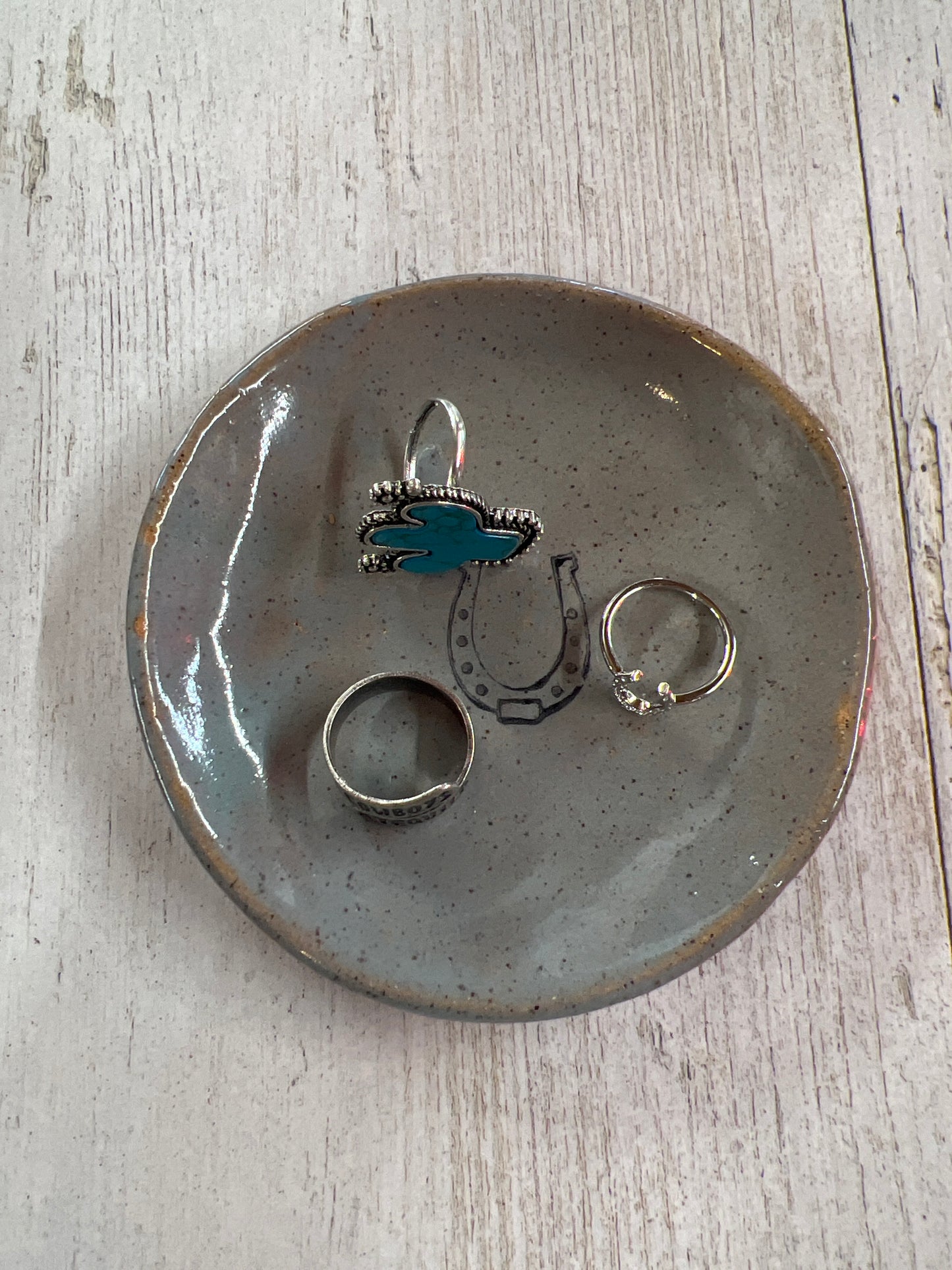 Hand Made Clay Ring Dish