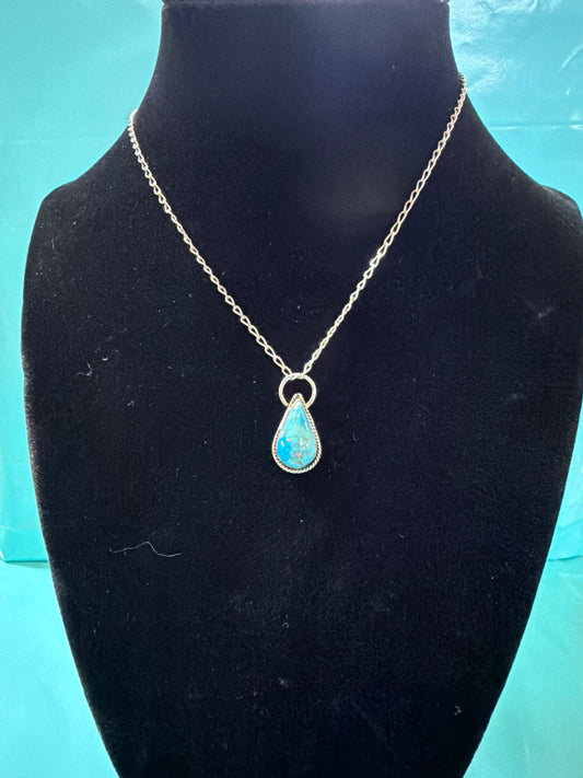 Boho Sol Tear Drop Necklace