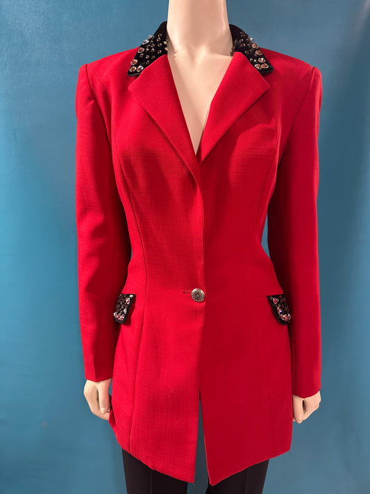 Red Hobby Horse Showmanship Jacket, S