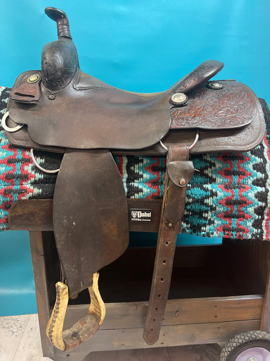 RD Mork Cutting Saddle, 15.5