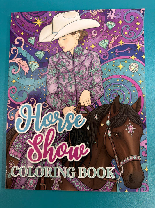 Circus Unicorn Horse Show Coloring Book