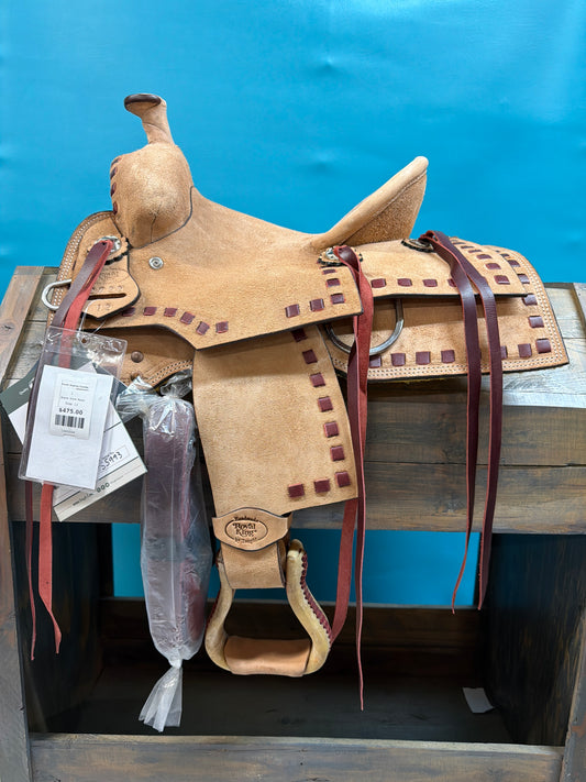 Silver Royal Youth Roping Saddle, 12