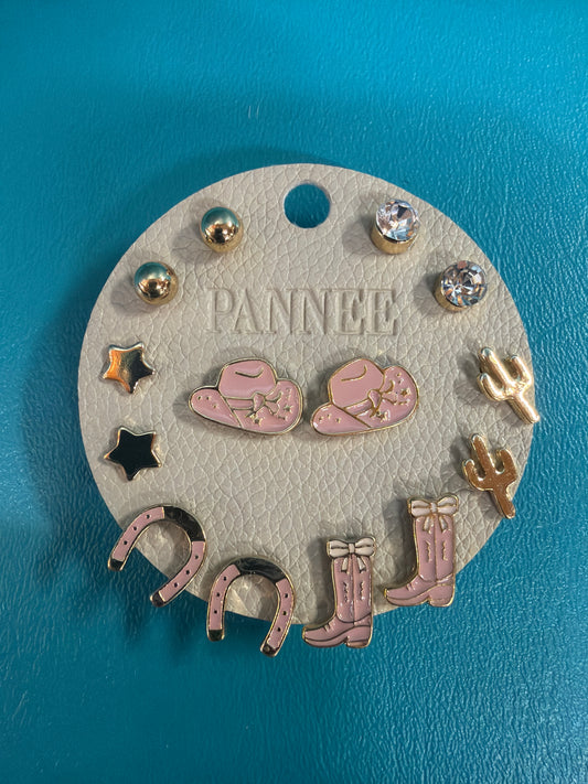 Pannee Western Earring Set