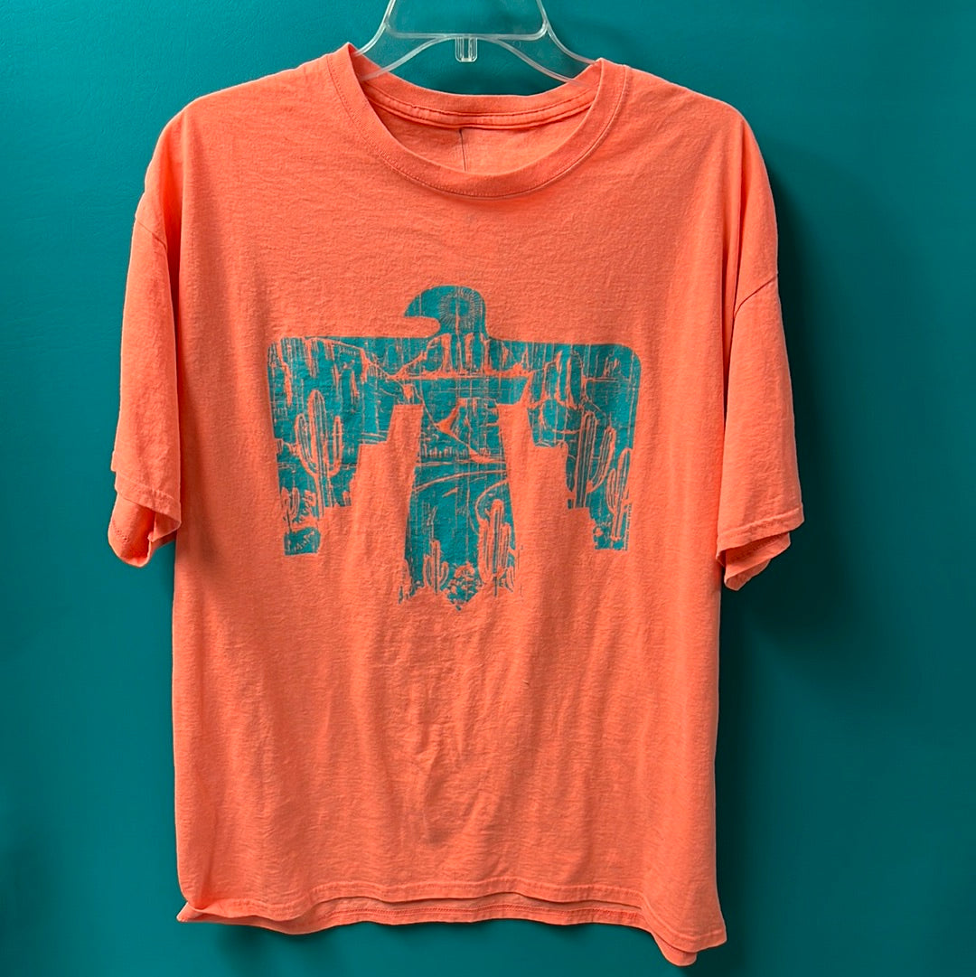 Neon Orange Freebird TShirt, XL