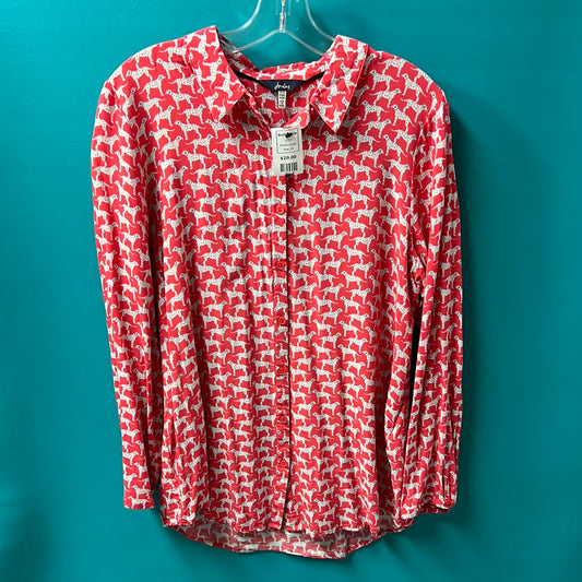 Red Joules Button Up, 10