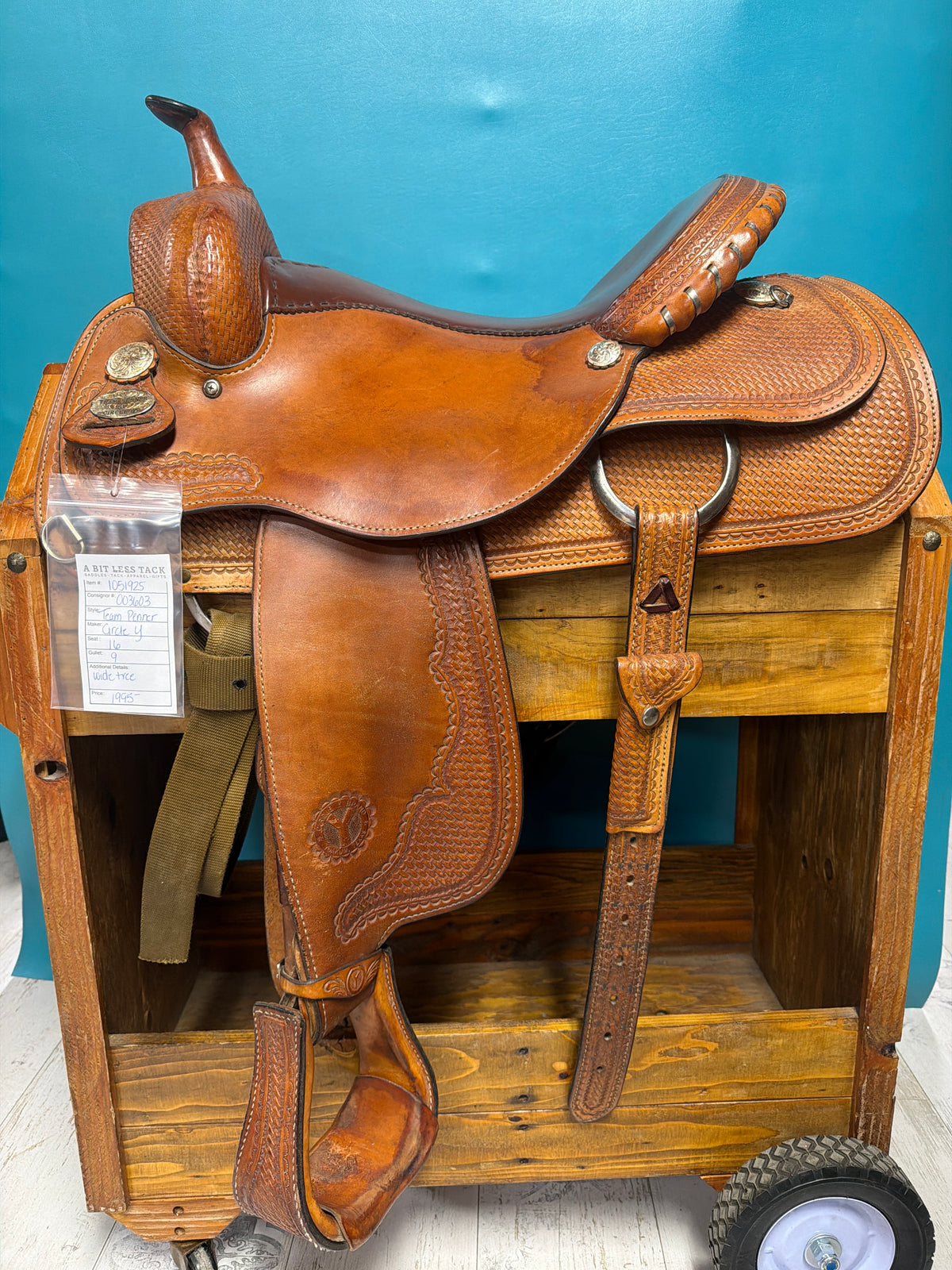 Circle Y Team Penner Saddle, 16
