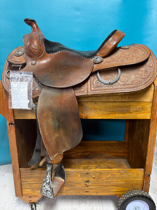 Phil Smith Reining saddle, 15