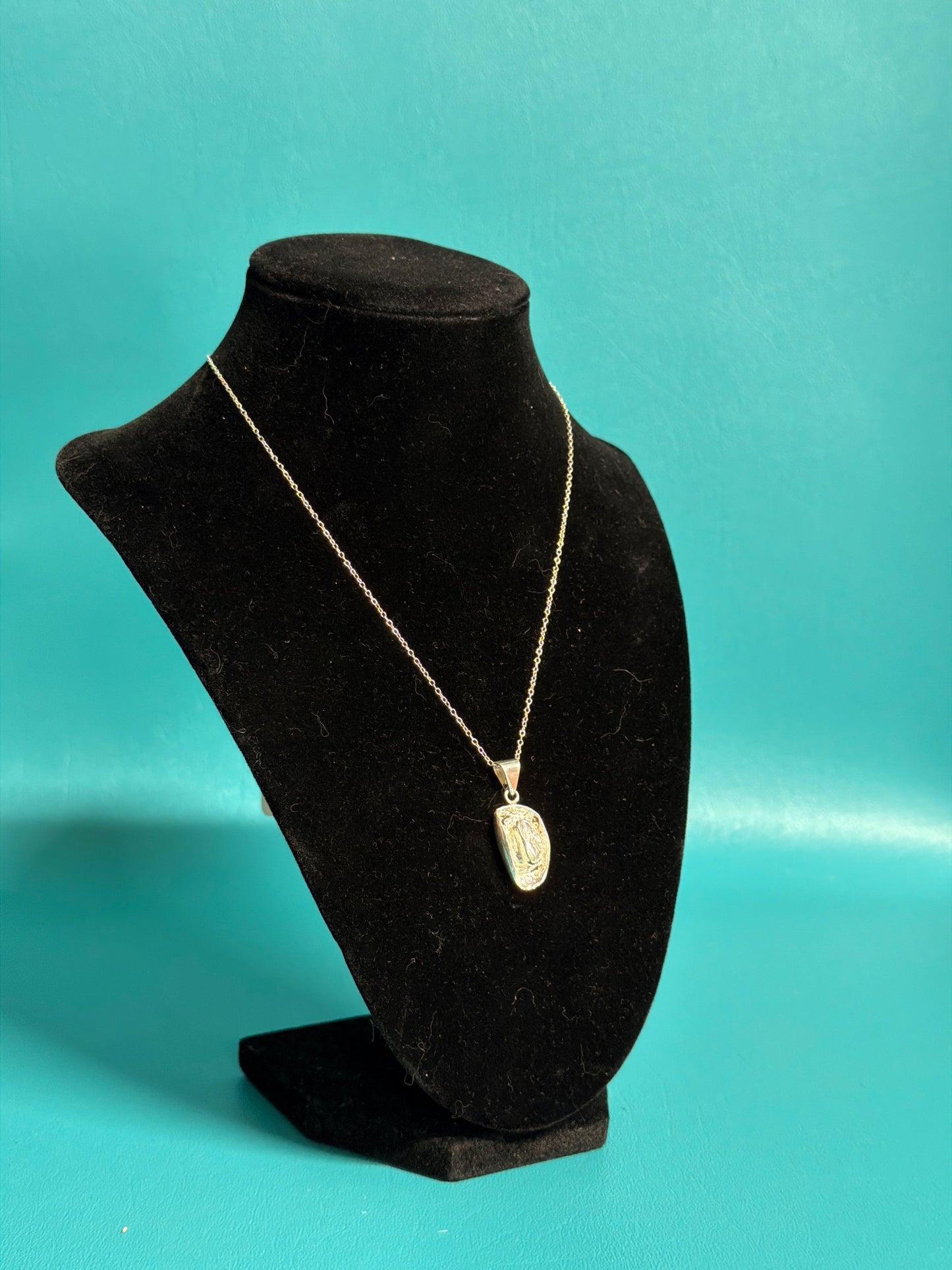 Boho Sol Sterling Cowboy Hat Necklace