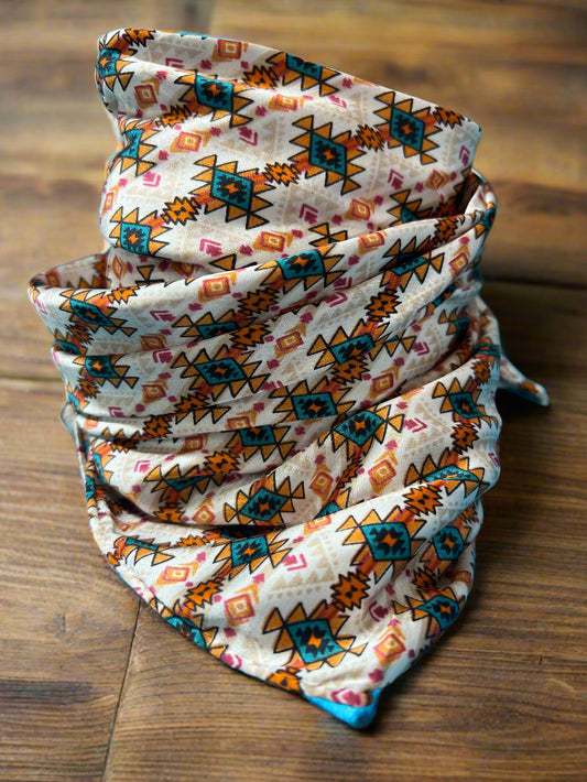 100% Silk Wild Rag, 34”x34”