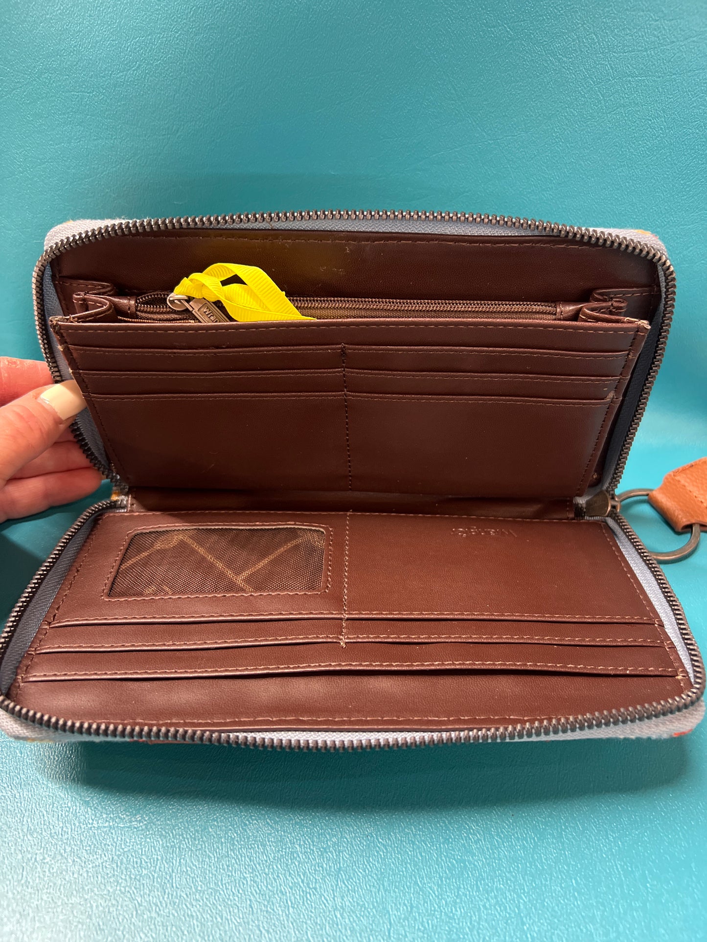 Light Blue Wrangler Wallet