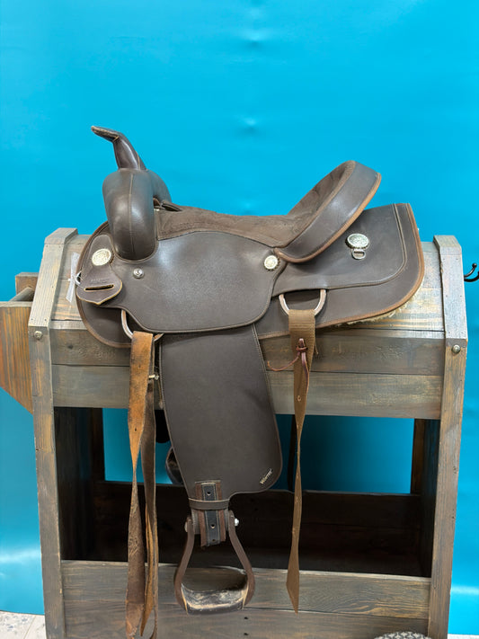 Brown Wintec Trail Saddle, 15