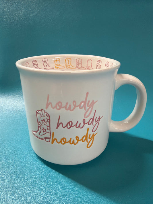 Royal Standard Howdy Coffee Mug, 18oz