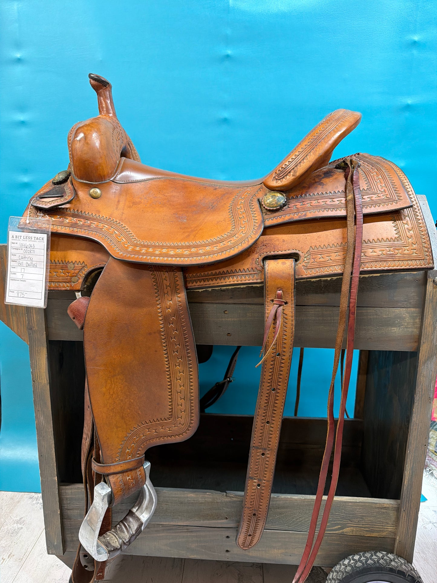 Bill Bullard Cutting Saddle, 17
