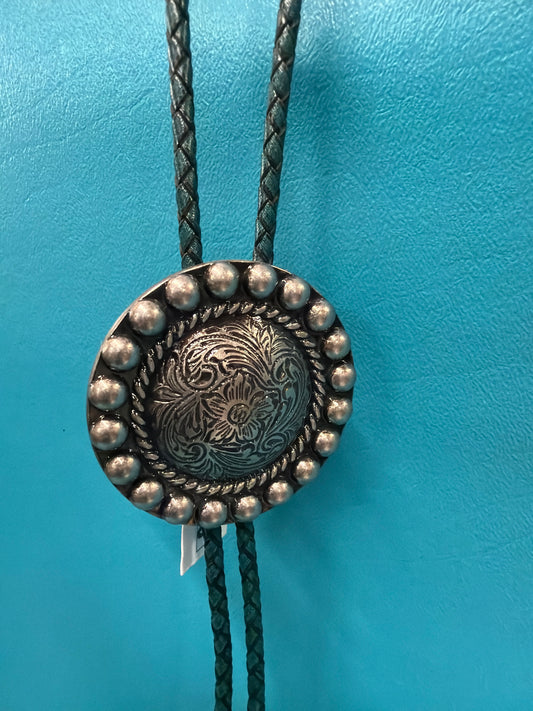 Double S Bolo Tie