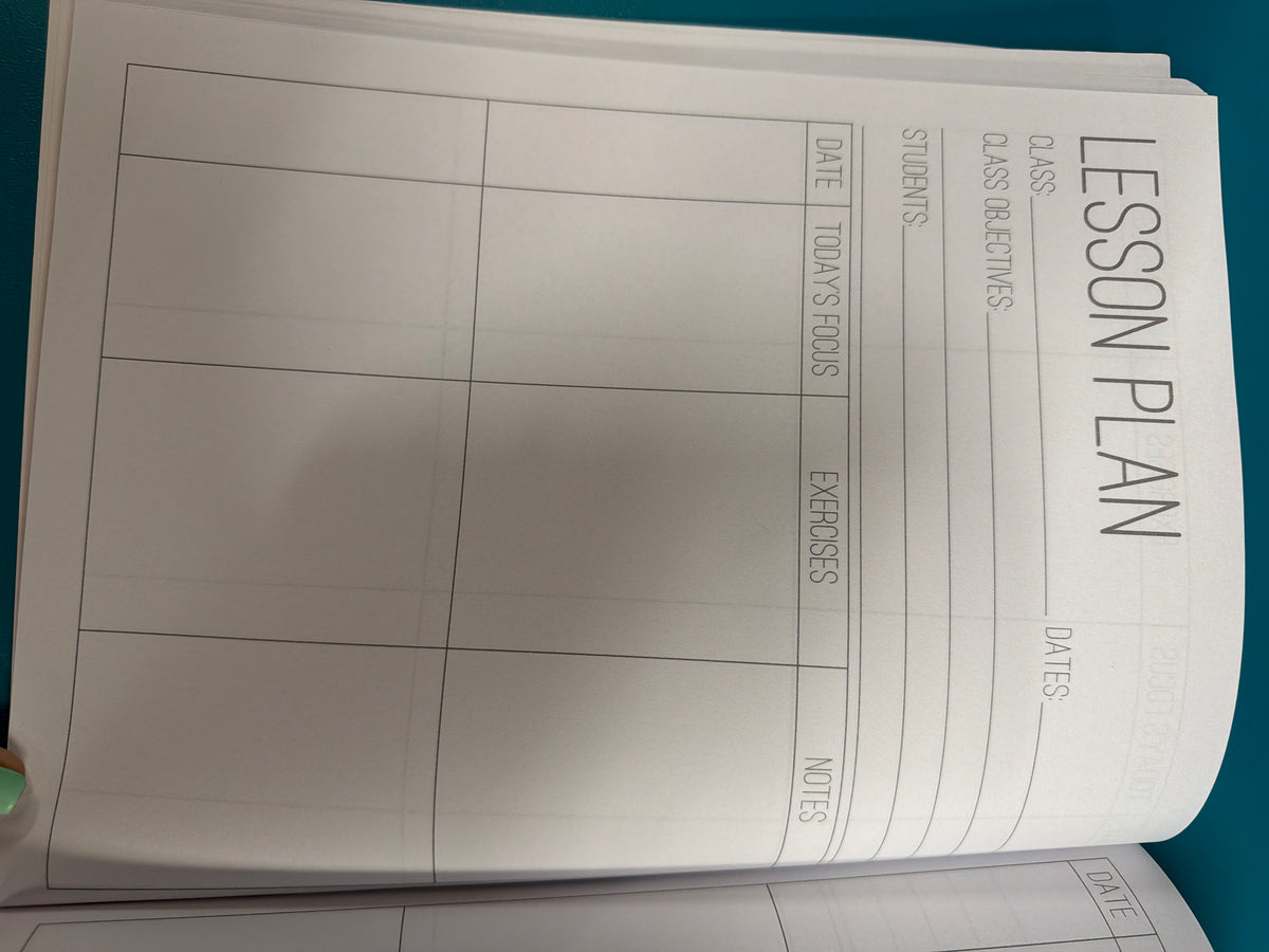 Circus Unicorn Lesson Planner