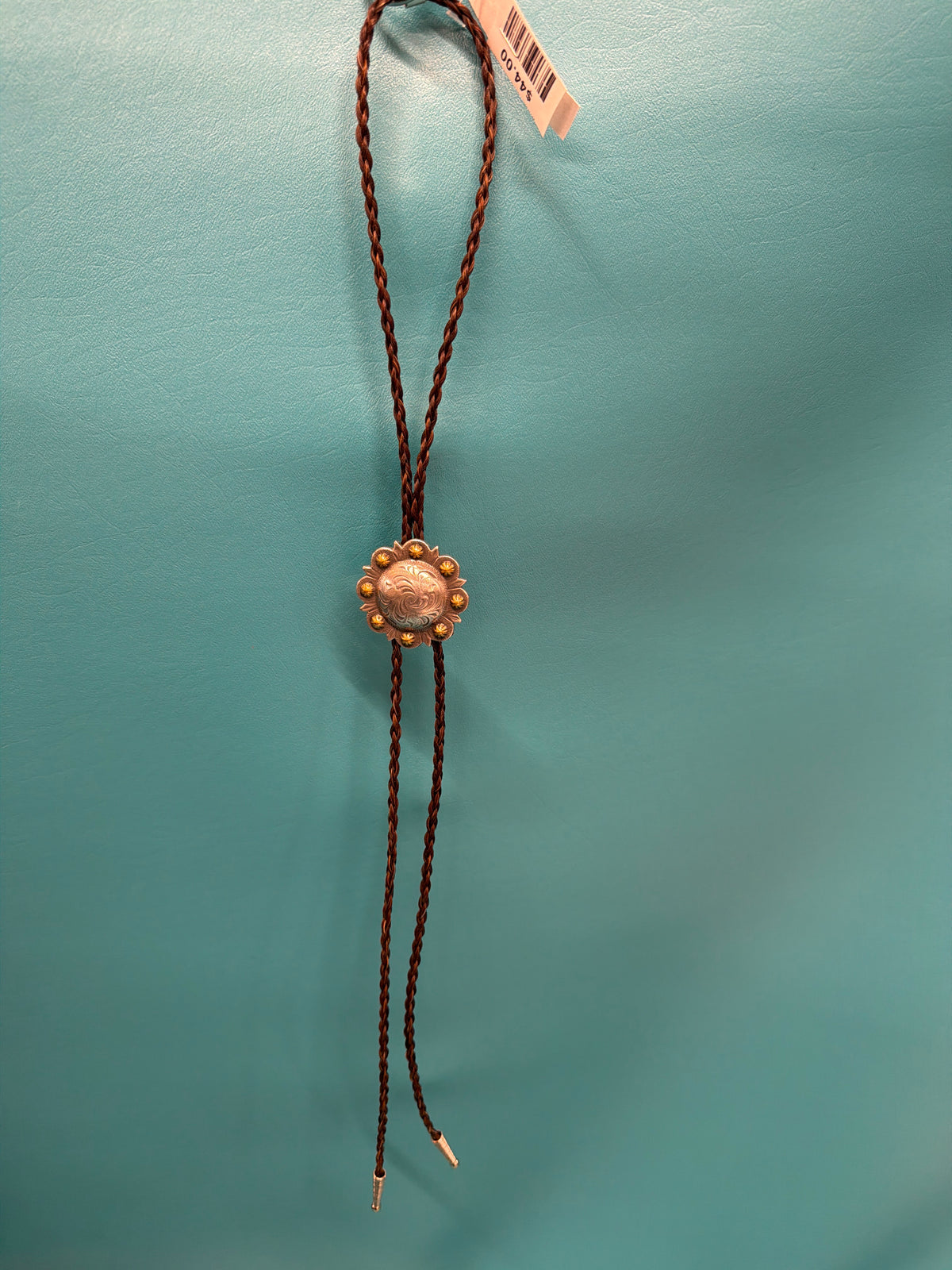 Cowboy Collections Authentic horse hair bolo tie