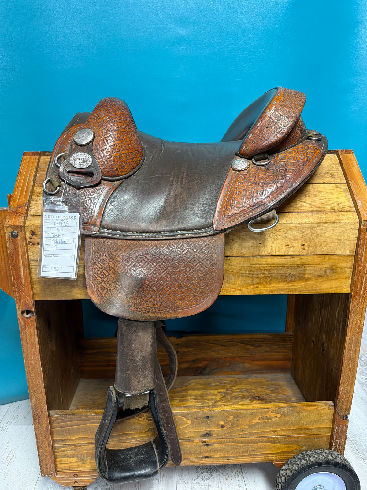 Bob Marshall Treeless Saddle, 14