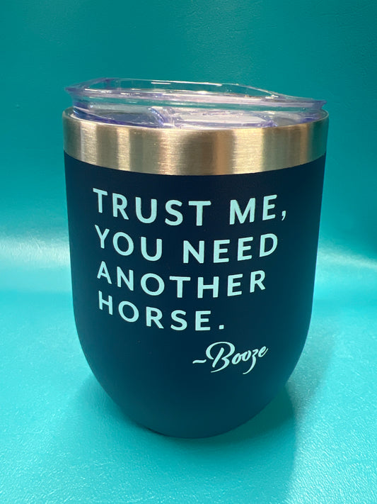 Mare Modern Goods Trust me wine tumbler, 12oz