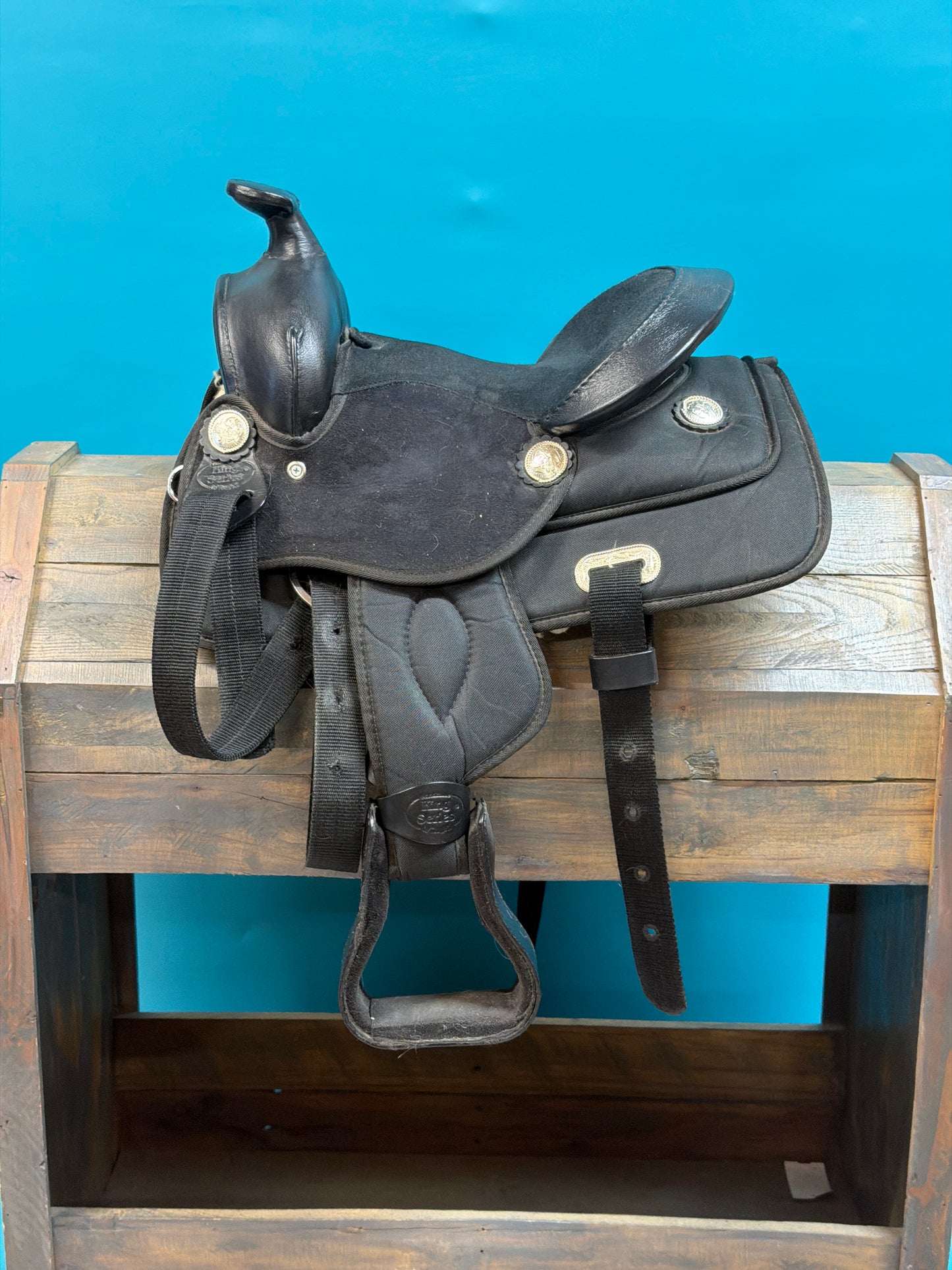 Black King Series Youth saddle, 10