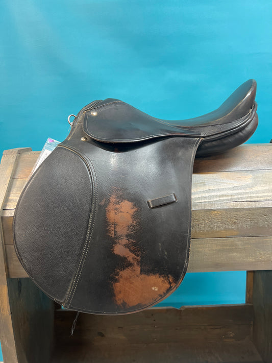 Black No makers Mark All Purpose Saddle, 16.5