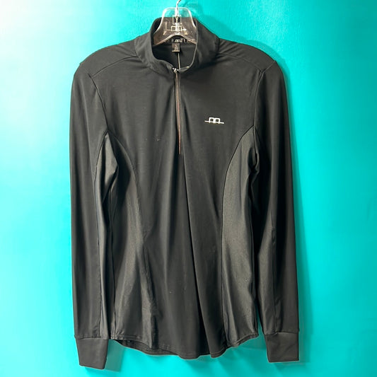 Black Alessandro Albanese 1/4 Zip, L