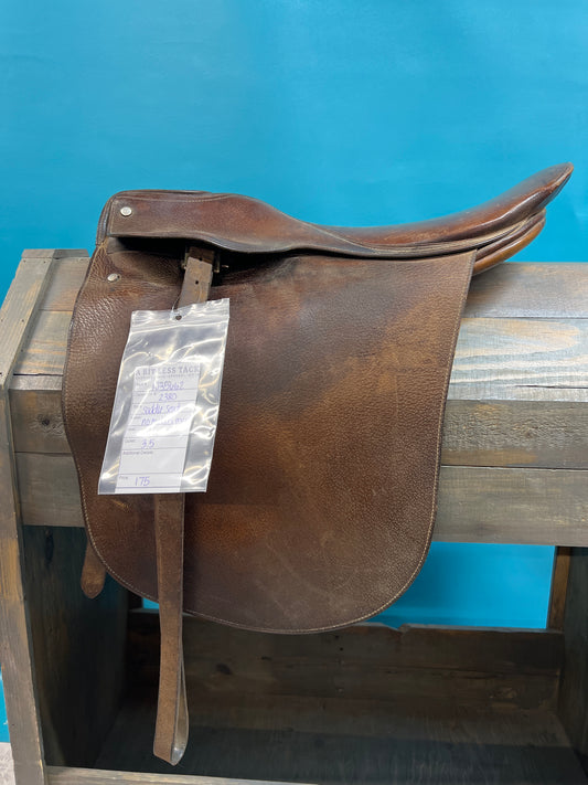 Brown No Makers Mark Saddle Seat Saddle, 19