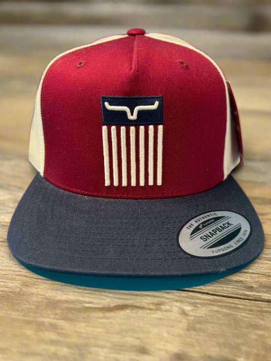 Kimes Hat, Burgandy SnapBack
