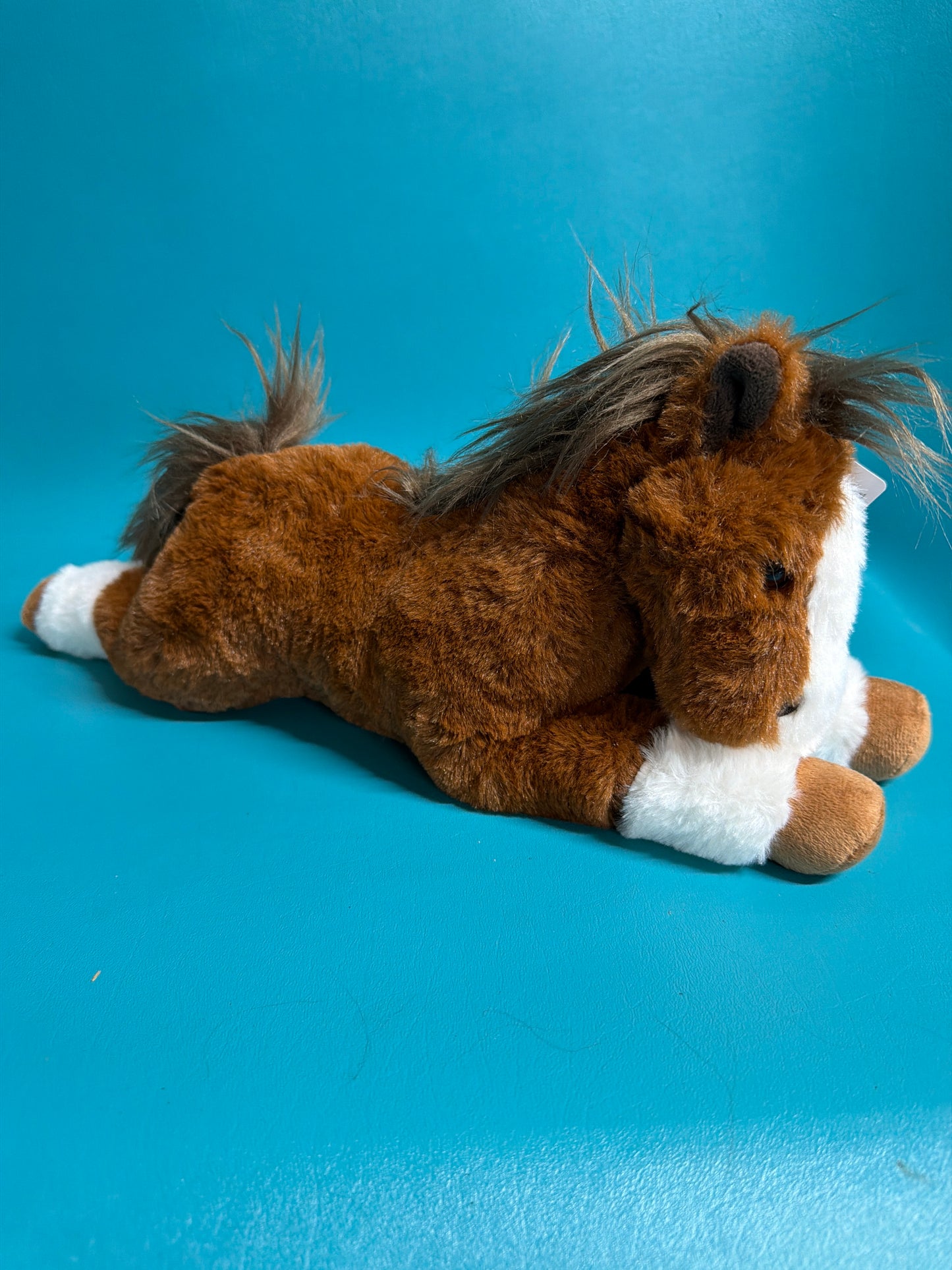 Brown Zoologee Plush horse, 16"