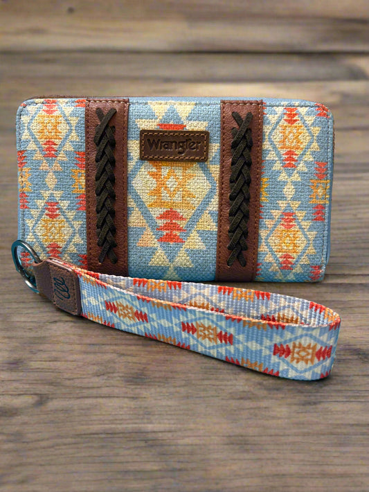 Light Blue Wrangler Wallet