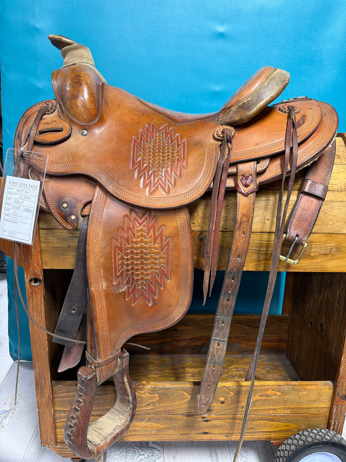 Brooks Saddlery Ranch Saddle, 15