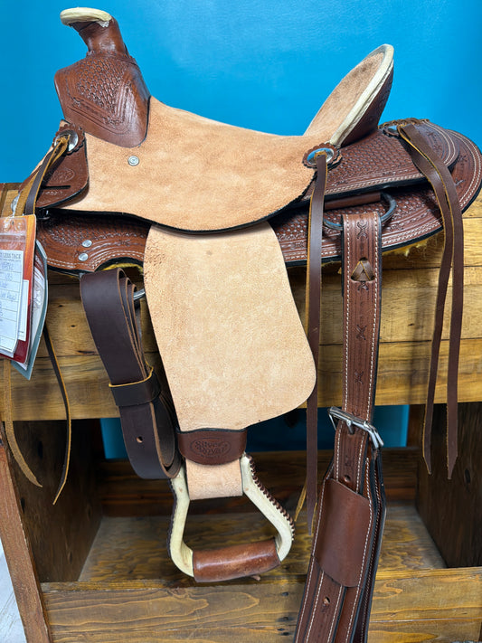 Silver Royal Youth Wade Saddle, 13