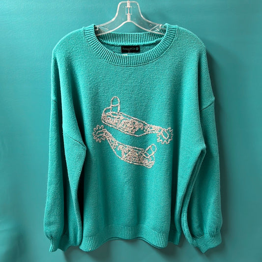 Teal Sterling Kreek Spur Sweater, XL