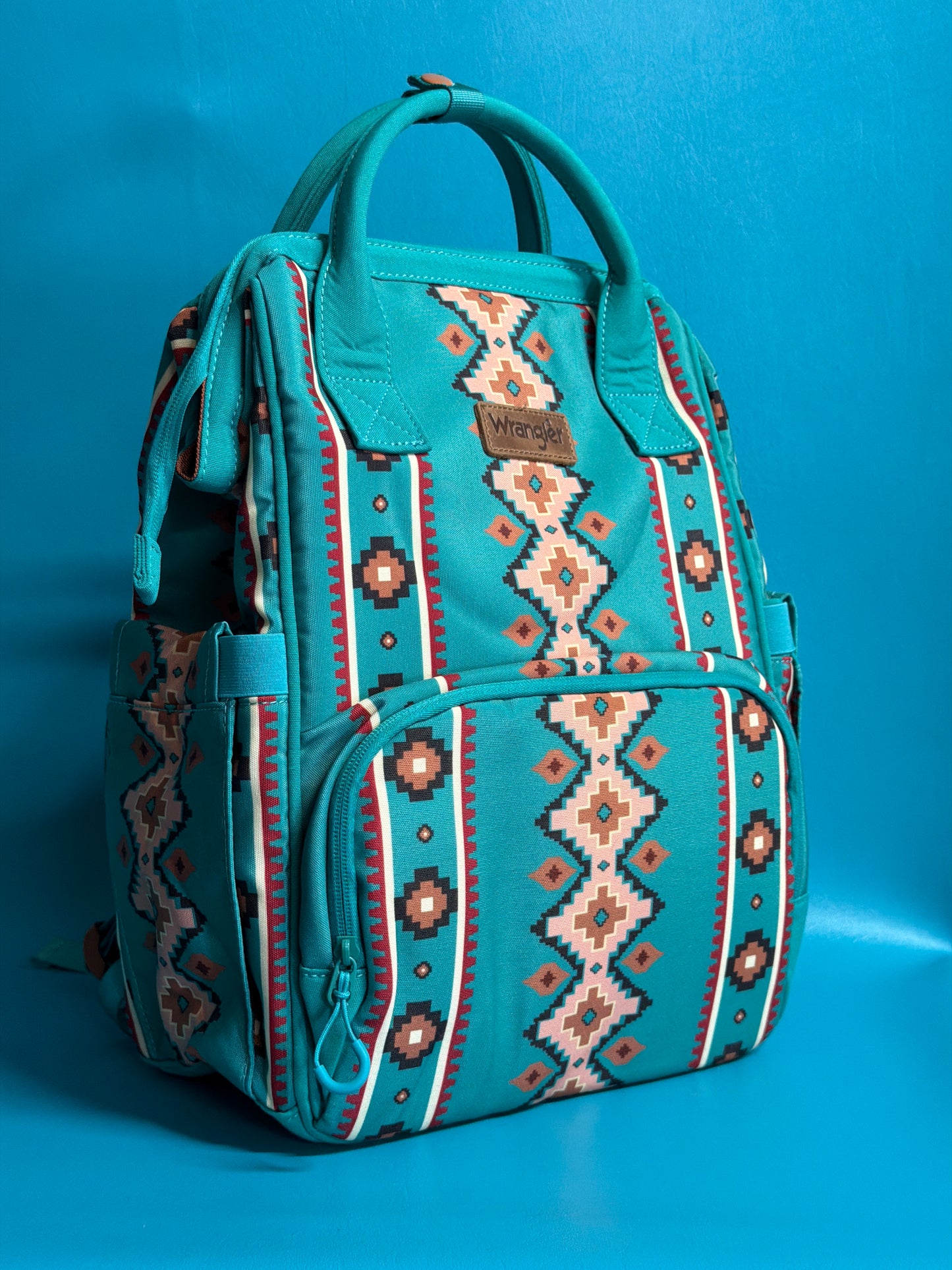 Turquoise Wrangler Callie Diaper Bag Backpack