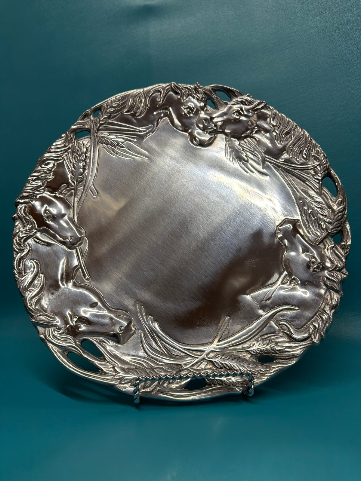 Arthur Court Horse 12" tray