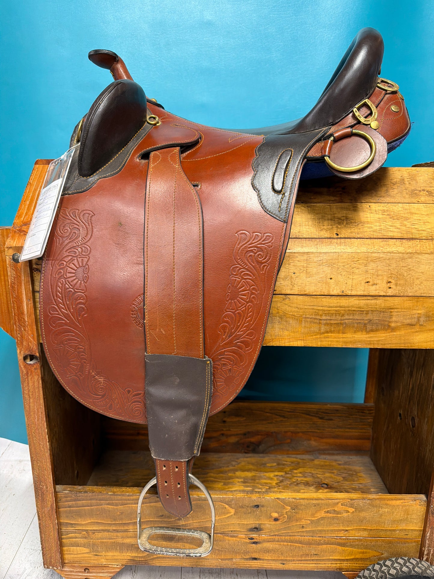 Snowy River Stock Saddle, 18