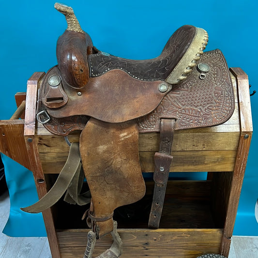 Courts Sharon Camarello Barrel Saddle