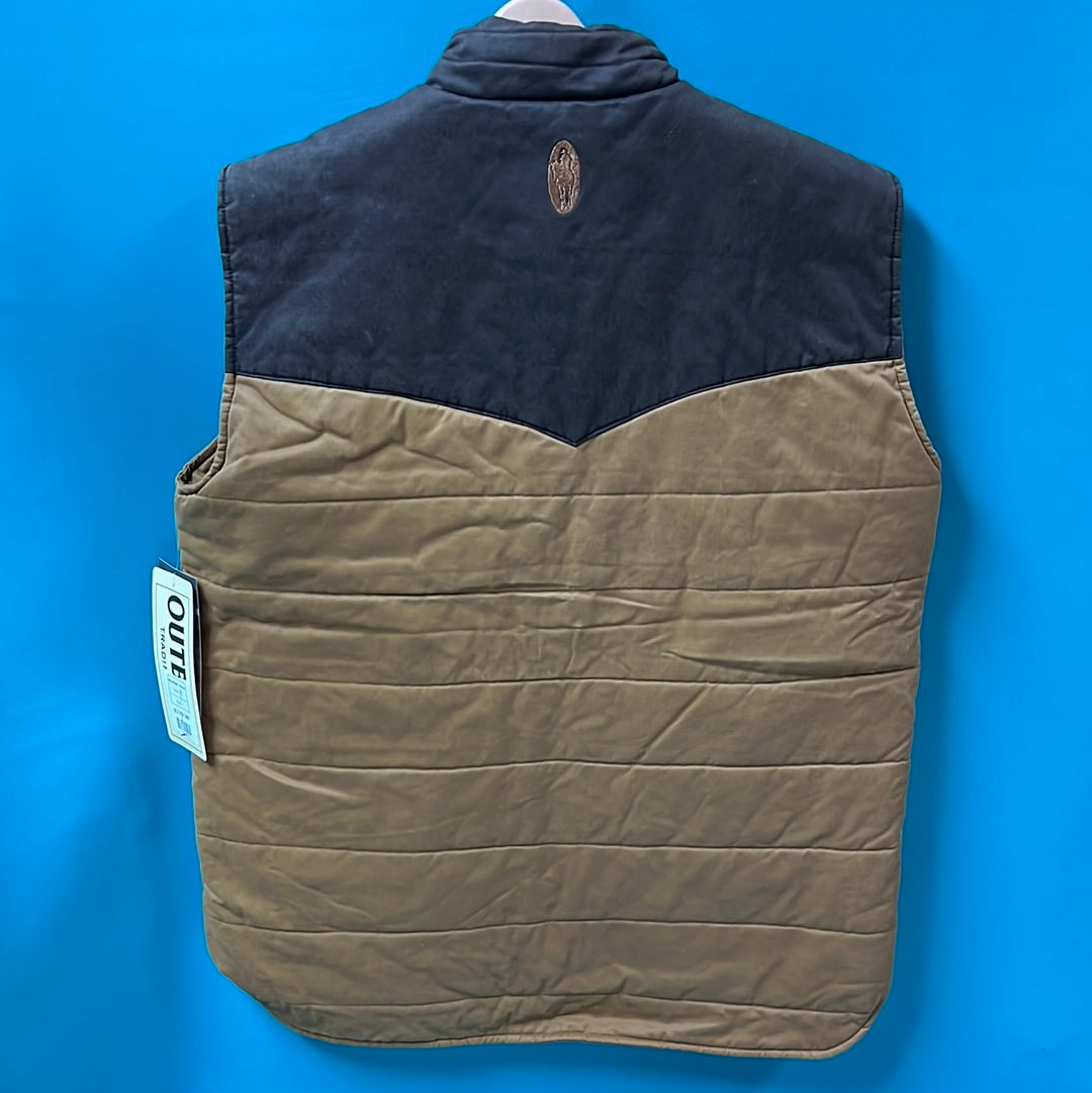 Preloved Tan Outback Trading Company Walker Vest, L