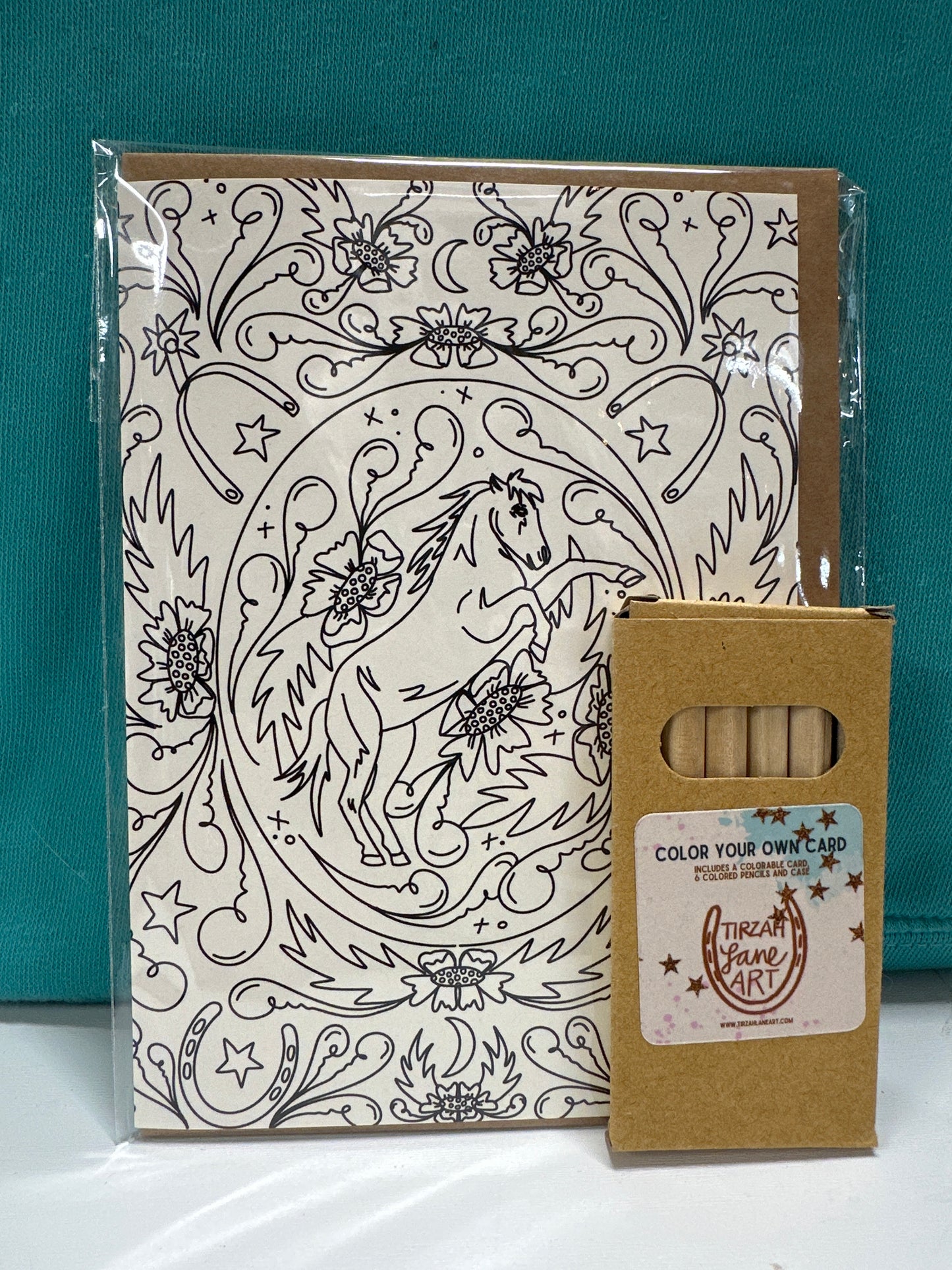 Color Your Own Card