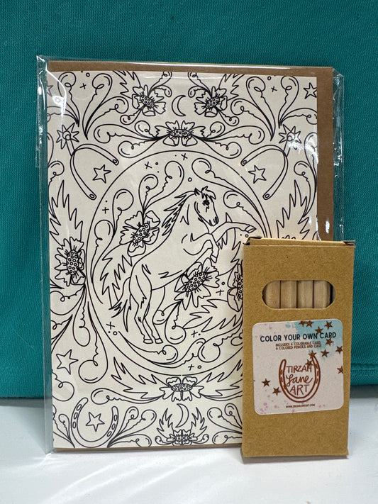 Color Your Own Card