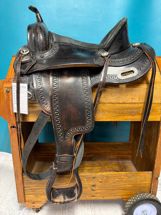Hilason Barrel Saddle, 15