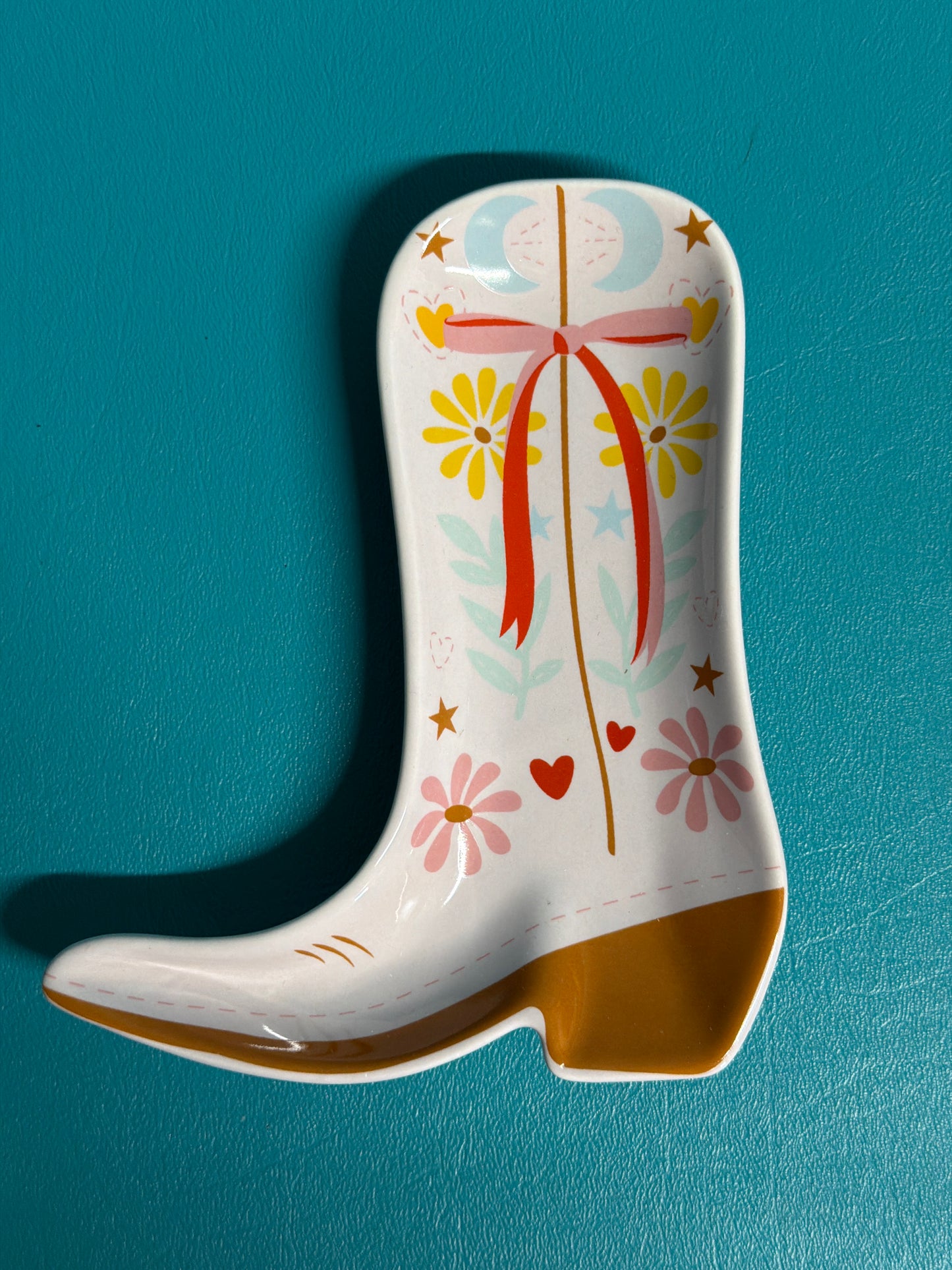 cowboy boot dish